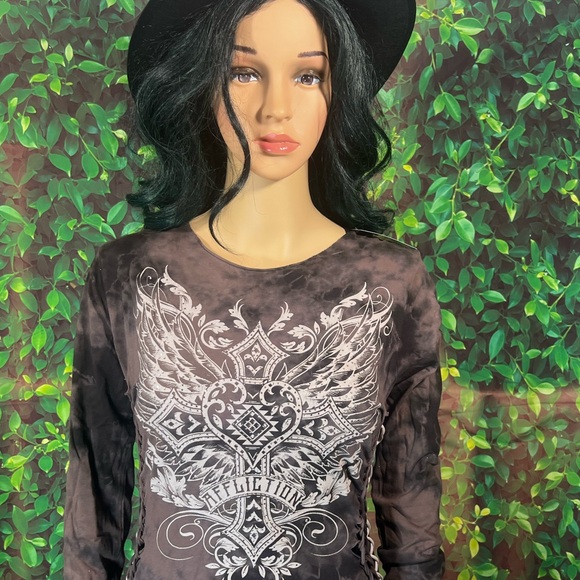 Affliction Women’s T-Shirt - Picture 12 of 16